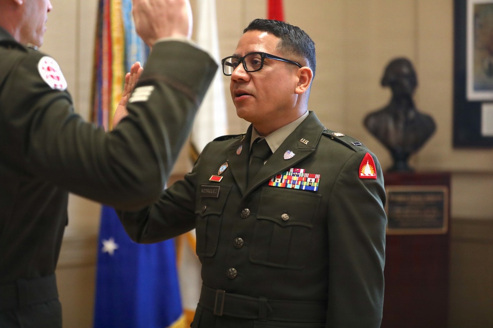 CW3 Steven Rodriguez Promotion Ceremony