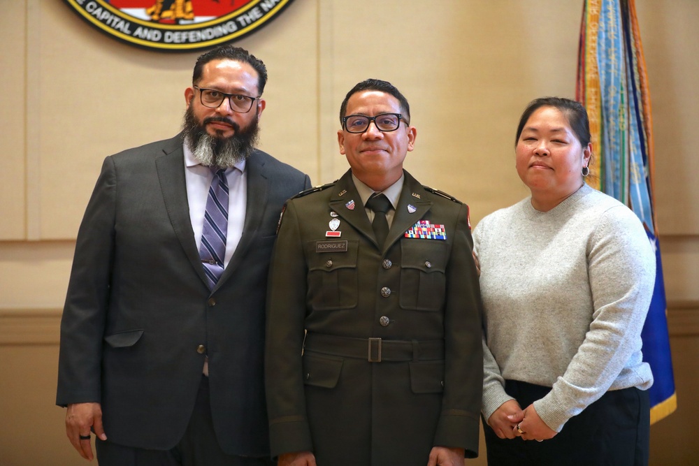 CW3 Steven Rodriguez Promotion Ceremony