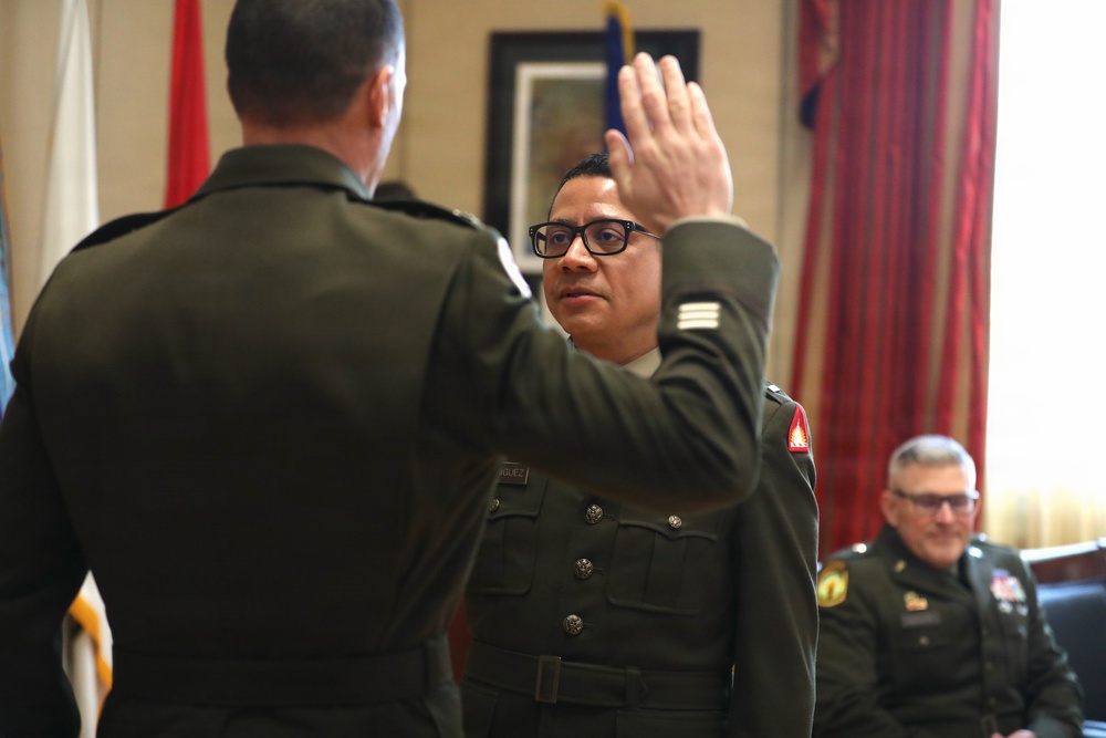 CW3 Steven Rodriguez Promotion Ceremony