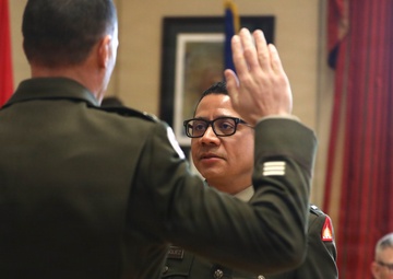 CW3 Steven Rodriguez Promotion Ceremony