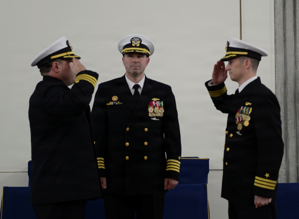 USS West Virginia (SSBN 736) (GOLD) Change of Command