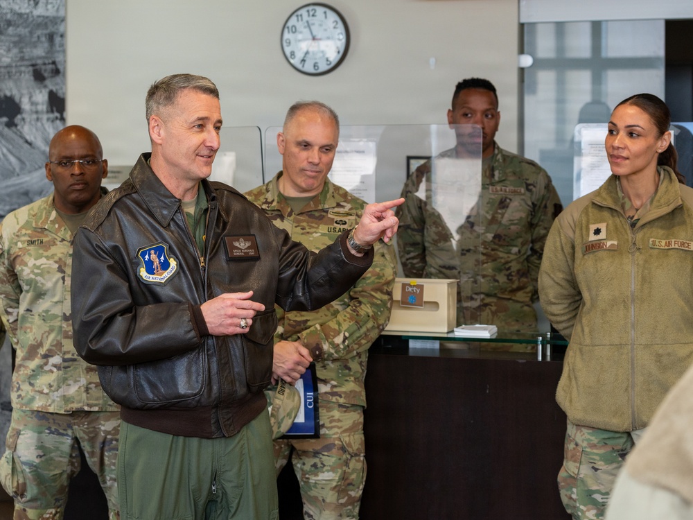 CNGB visits DC Air Guard medical group
