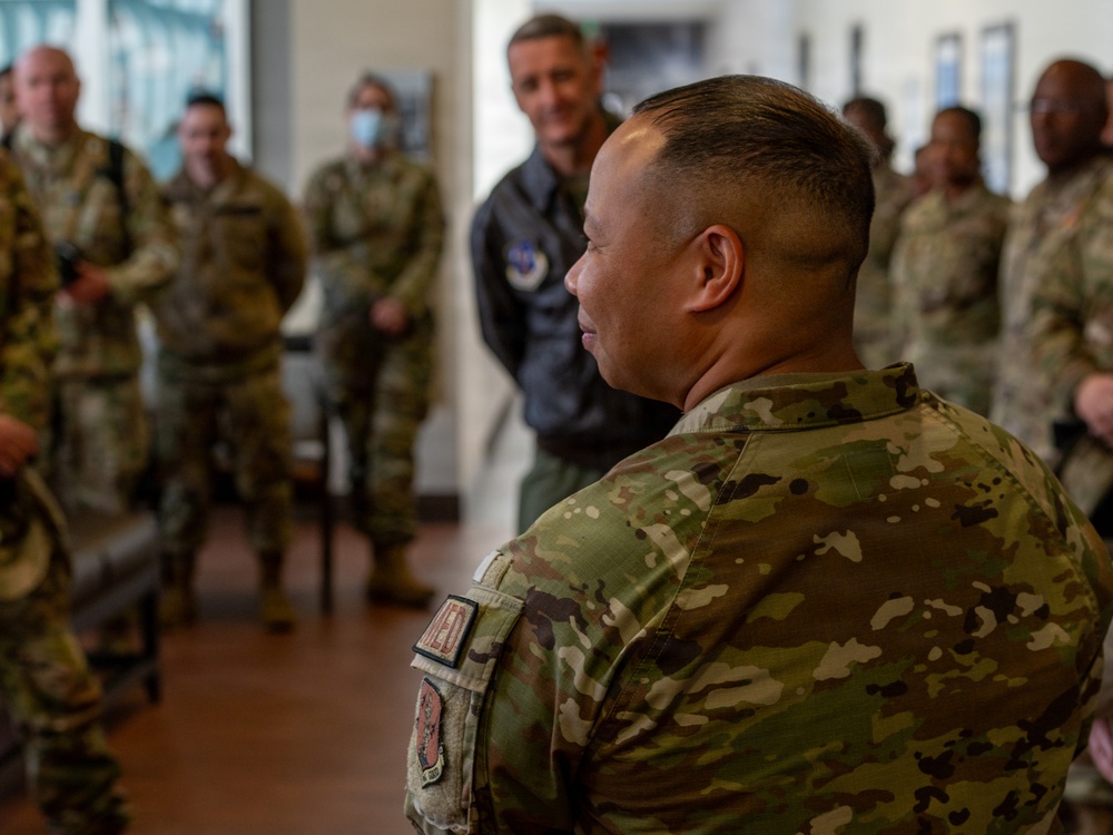 CNGB visits DC Air Guard medical group