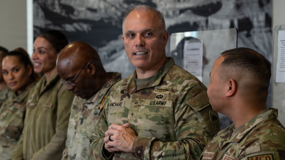 CNGB visits DC Air Guard medical group