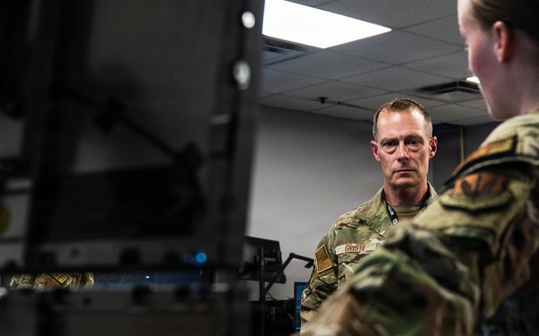 Defender for a Day: Valor Chief Visits 20th Security Forces Squadron