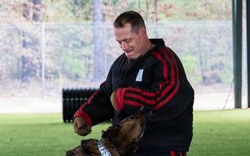 Defender for a Day: Valor Chief Visits 20th Security Forces Squadron