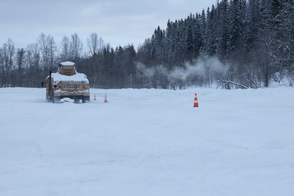 CORE26 | U.S. Marines and Sailors Learn to Drive on Icy Roads in Norway
