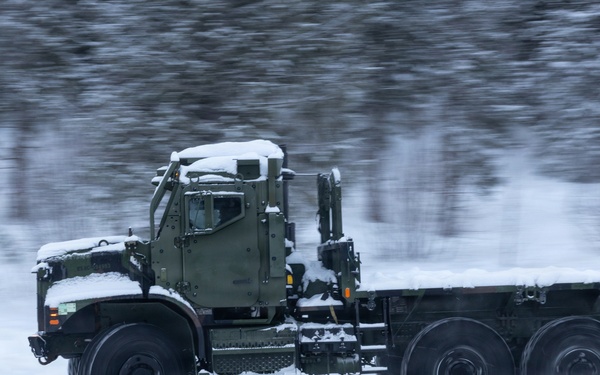 CORE26 | U.S. Marines and Sailors Learn to Drive on Icy Roads in Norway