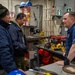 Commander, Military Sealift Command visits USNS Medgar Evers (T-AKE 13)