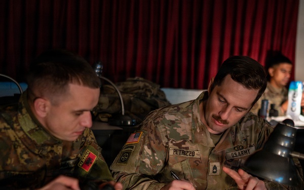 New Jersey Albania Call For Fire training