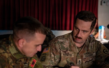 New Jersey Albania Call For Fire training