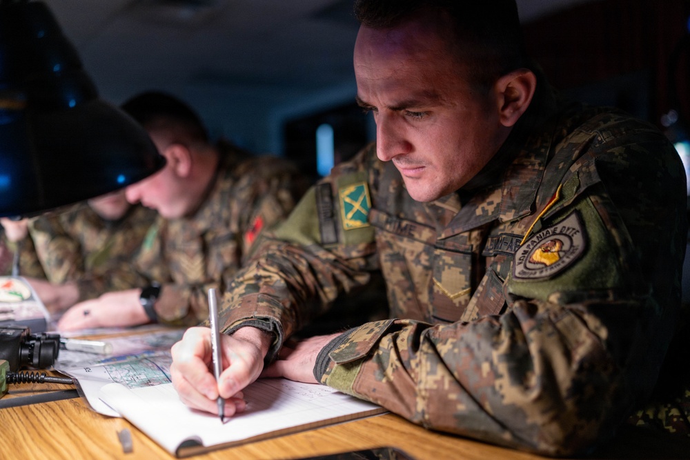 New Jersey Albania Call For Fire training