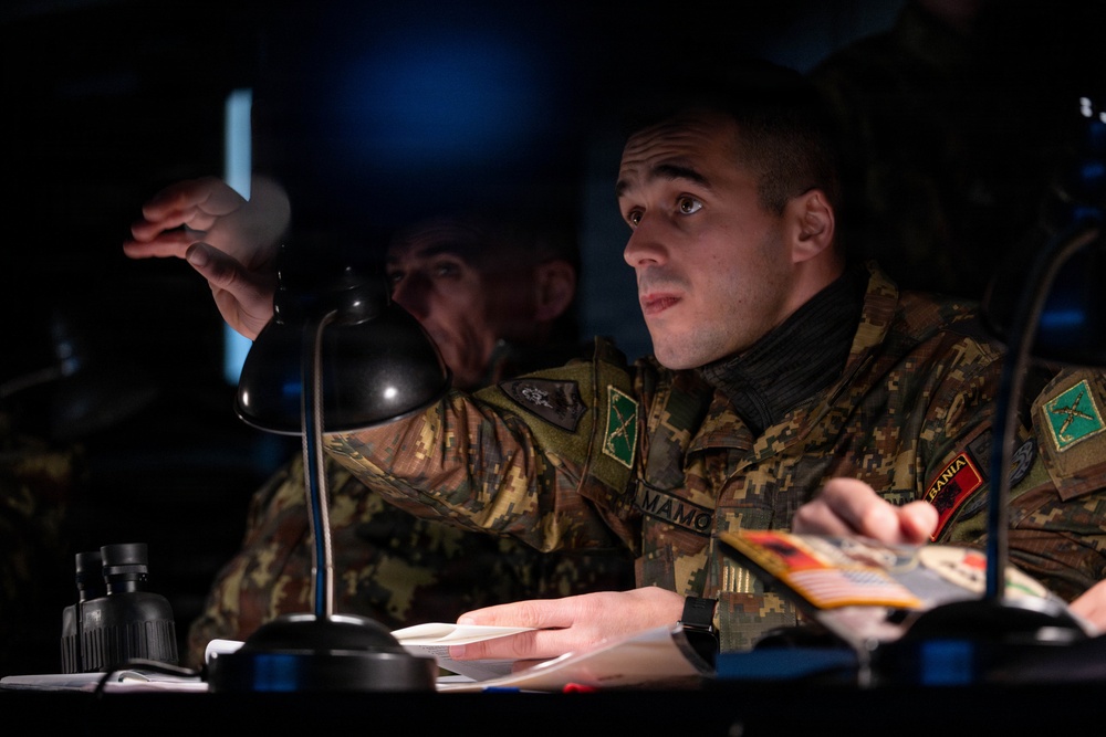 New Jersey Albania Call For Fire training