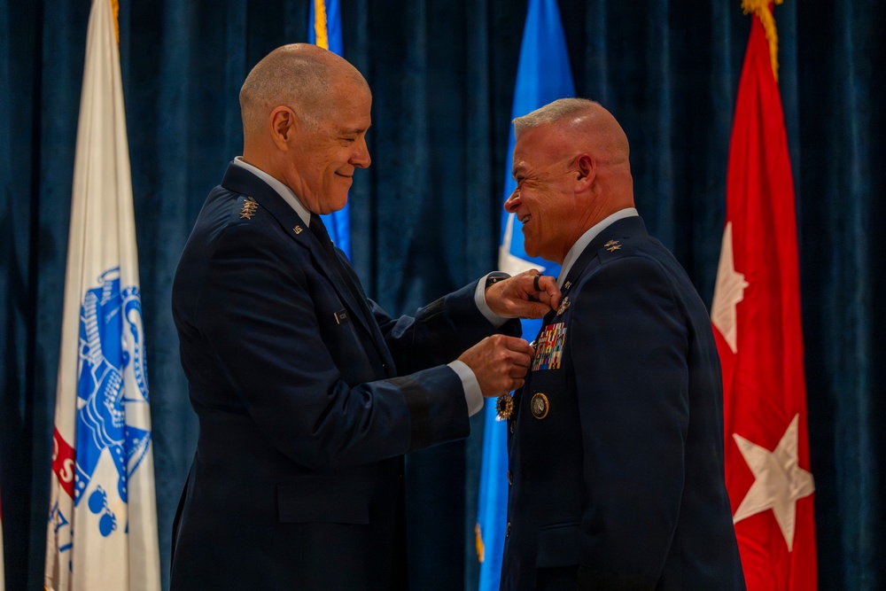 Maj. Gen. Kenneth Eaves retirement ceremony