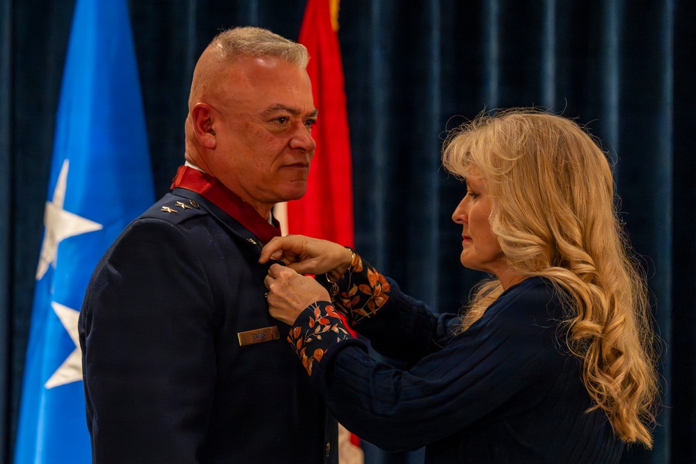 Maj. Gen. Kenneth Eaves retirement ceremony