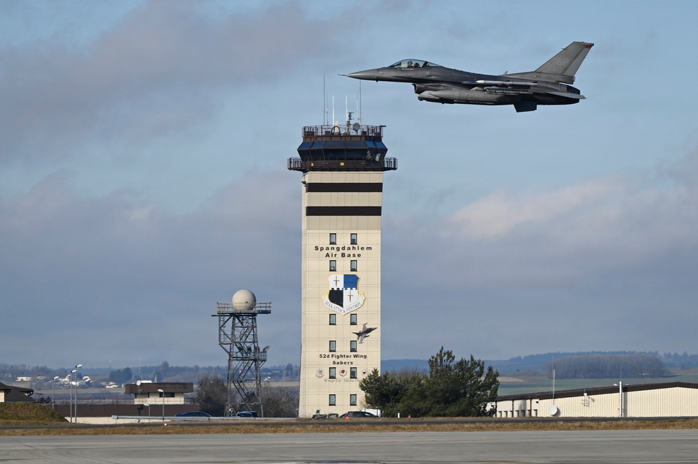 480th FS conducts flying operations