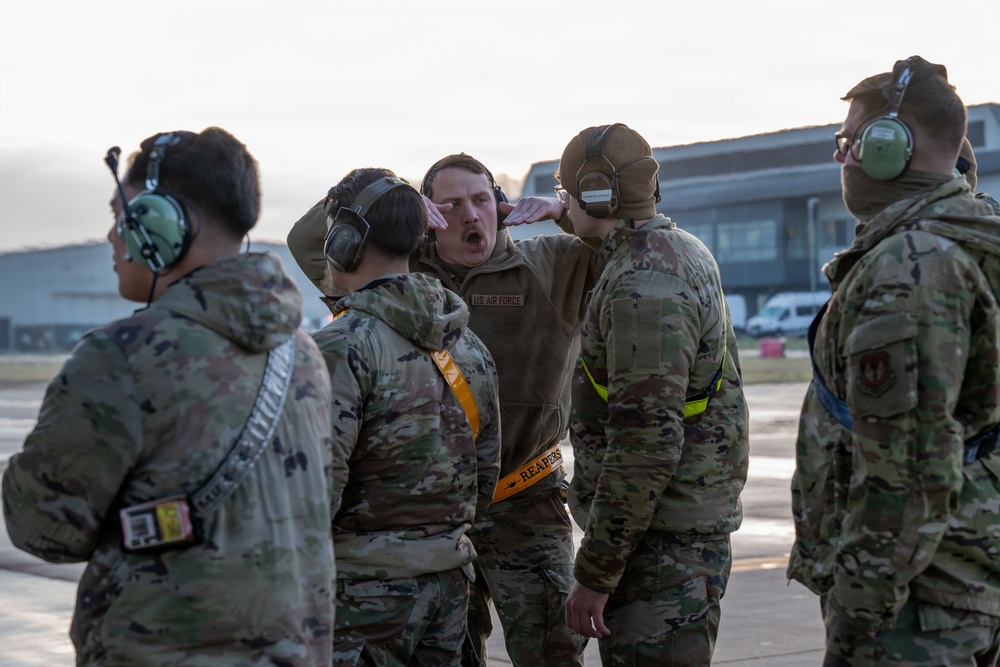 493rd FS and FGS take to the skies during Point Blank 26