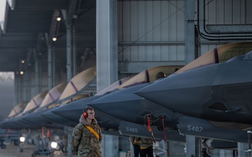 493rd FS and FGS take to the skies during Point Blank 26