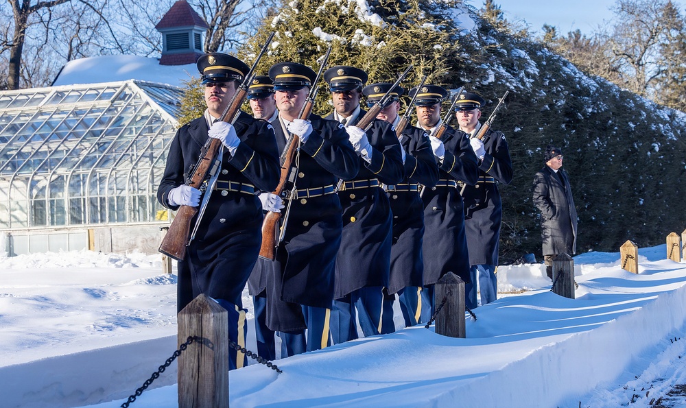 West Point participates in celebration of FDR's birthday at ceremony