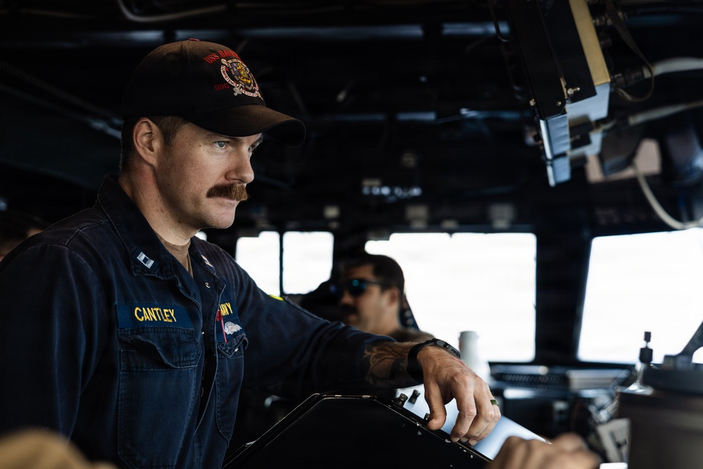 USS Bainbridge Conducts Daily Operations