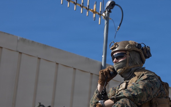 U.S. Marines with 1st Bn., 11th Marines during Operation Lethal Eagle 26.2