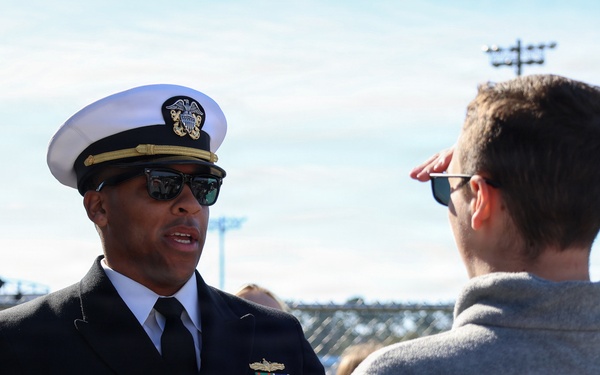 Students of Covington High School Interact With The Strike Group Experience