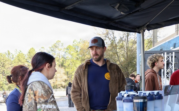 Students of Covington High School Interact With The Strike Group Experience