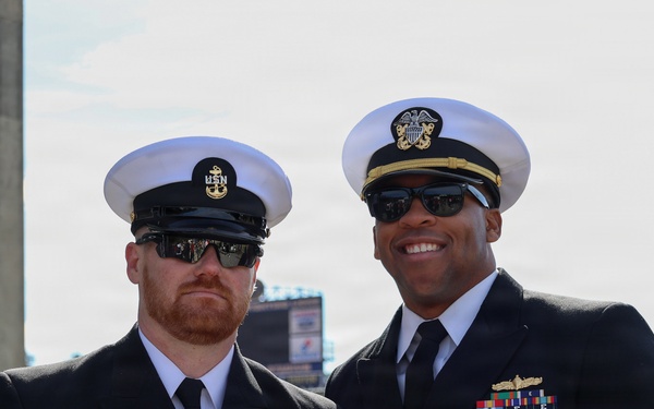 Students of Covington High School Interact With The Strike Group Experience