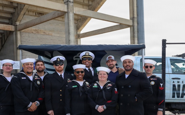 Students of Covington High School Interact With The Strike Group Experience