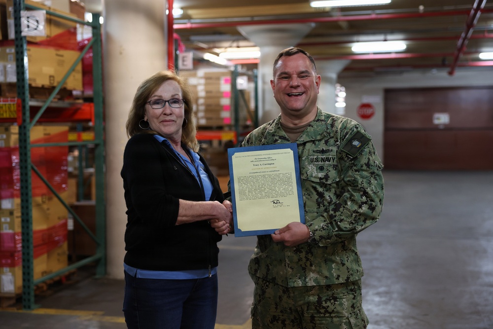 Commander, Military Sealift Command visits MSC Logistics leadership