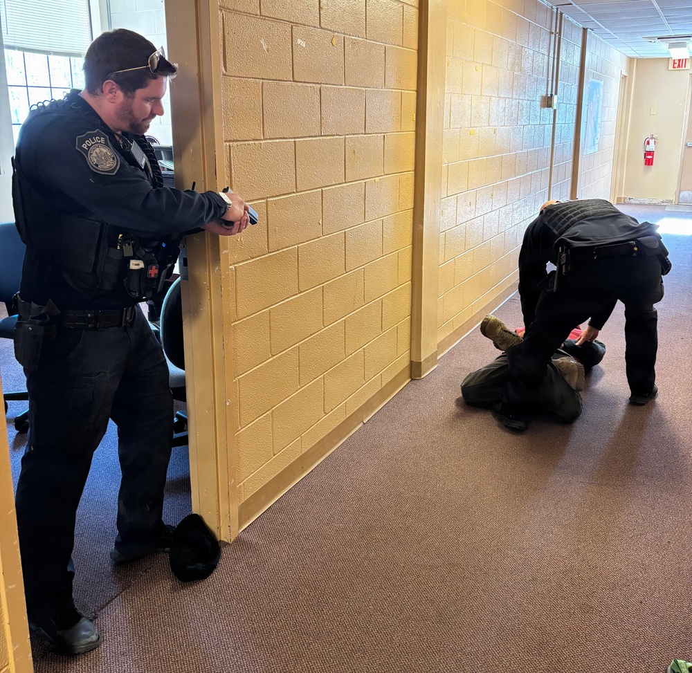 Pax Security Performs Barricade Drill During Citadel Shield-Solid Curtain 2026