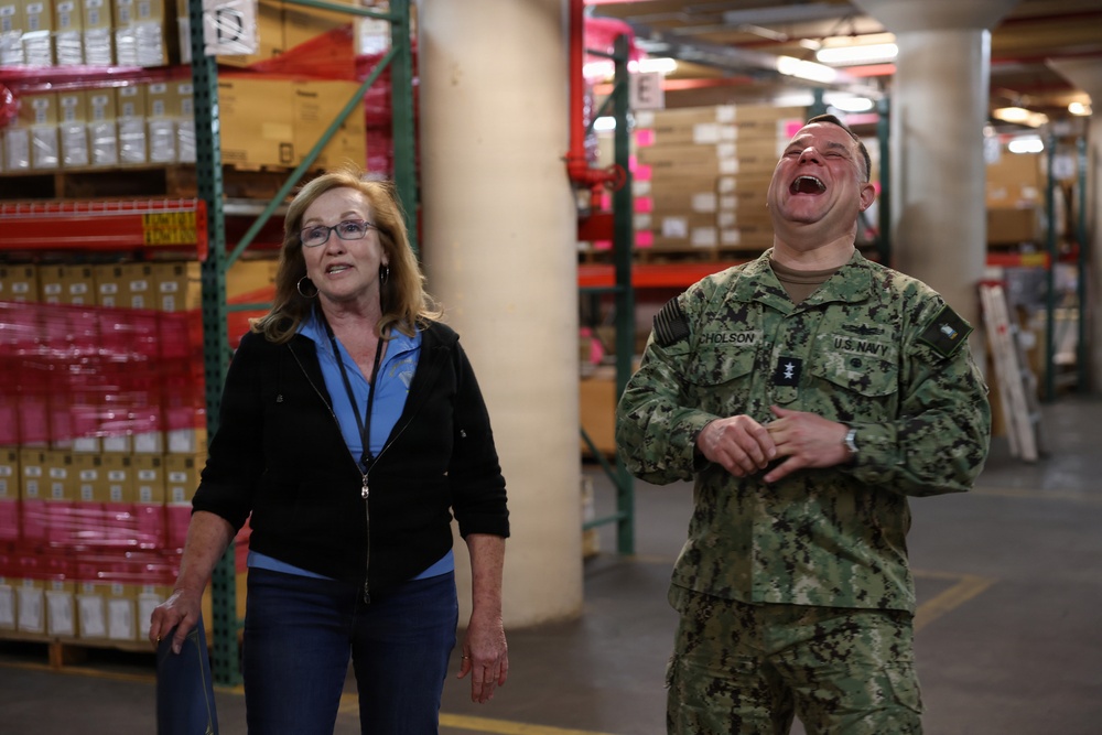 Commander, Military Sealift Command visits MSC Logistics leadership