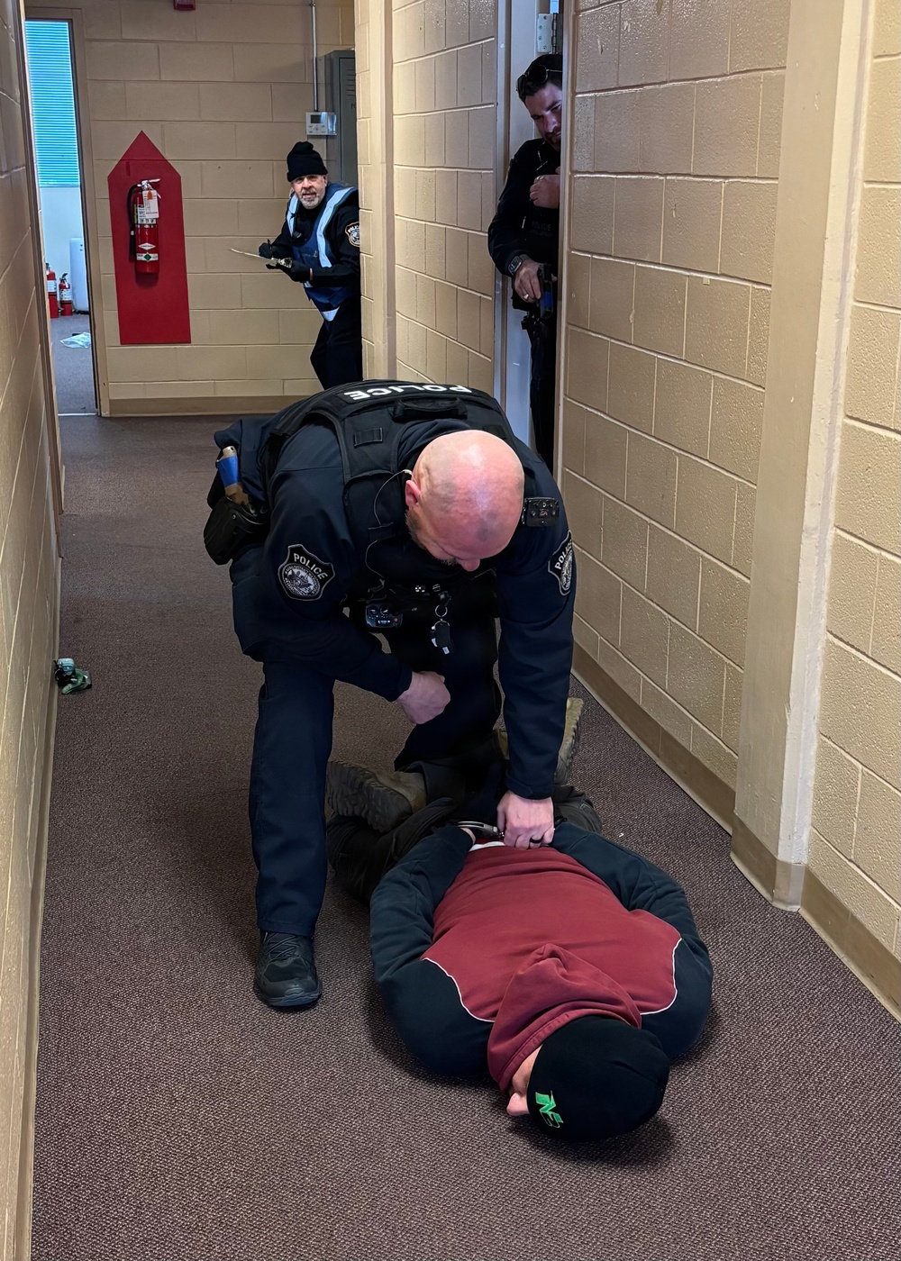 Pax Security Performs Barricade Drill During Citadel Shield-Solid Curtain 2026