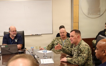 Commander, Military Sealift Command visits MSC Logistics leadership