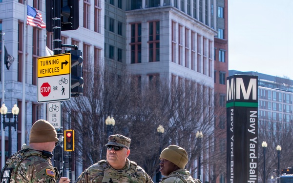 South Carolina National Guard conducts Presence Patrol at the Wharf