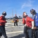 USS McFAUL Conducts Flight Deck Firefighting Drill