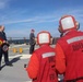 USS McFAUL Conducts Flight Deck Firefighting Drill