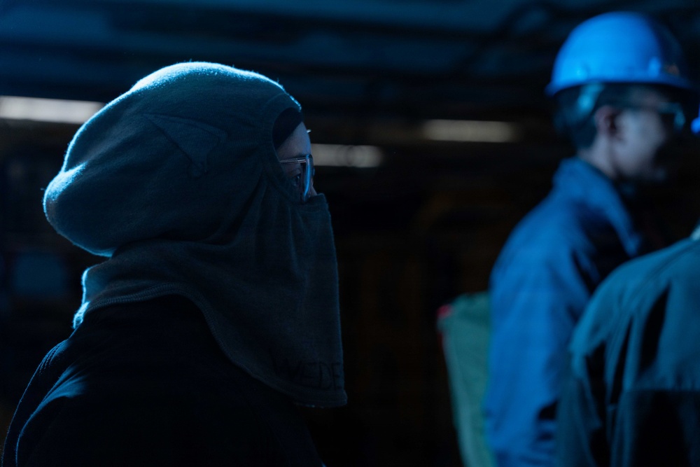 IKE conducts general quarters drill