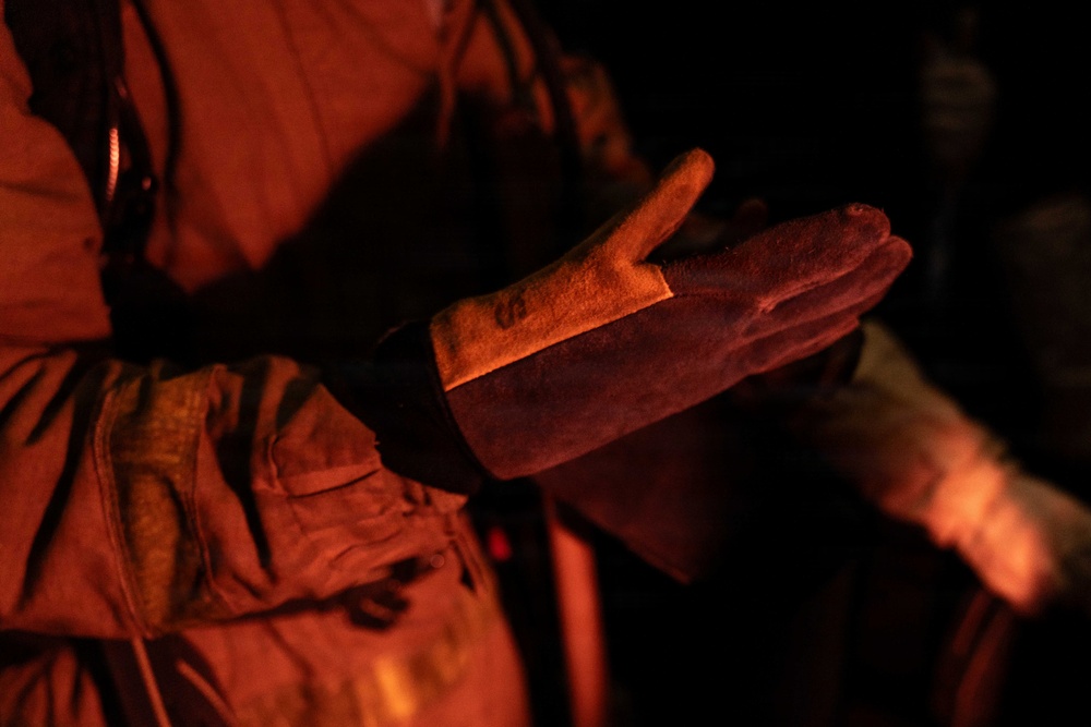 IKE conducts general quarters drill