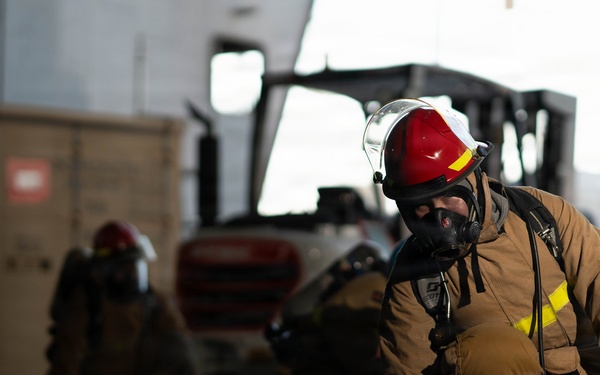 IKE conducts general quarters drill