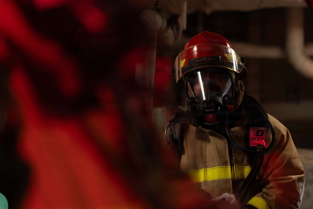 IKE conducts general quarters drill