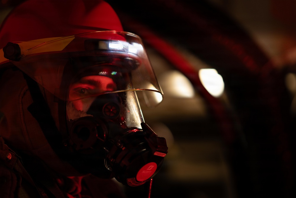 IKE conducts general quarters drill