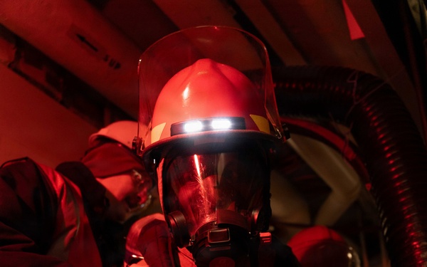 IKE conducts general quarters drill