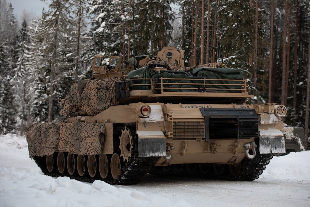 6-9 CAV Participates in NATO Winter Camp 2026