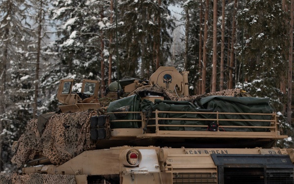 6-9 CAV Participates in NATO Winter Camp 2026