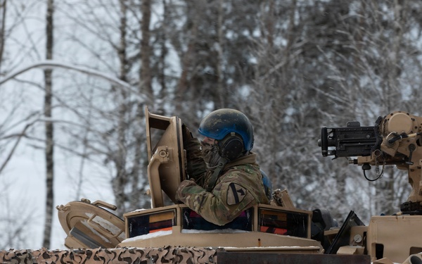 6-9 CAV Participates in NATO Winter Camp 2026