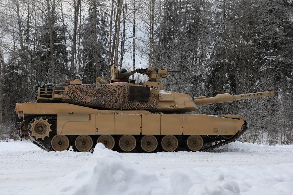 6-9 CAV Participates in NATO Winter Camp 2026