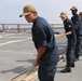 USS McFAUL Scheduled Logistics Stop in Fujairah