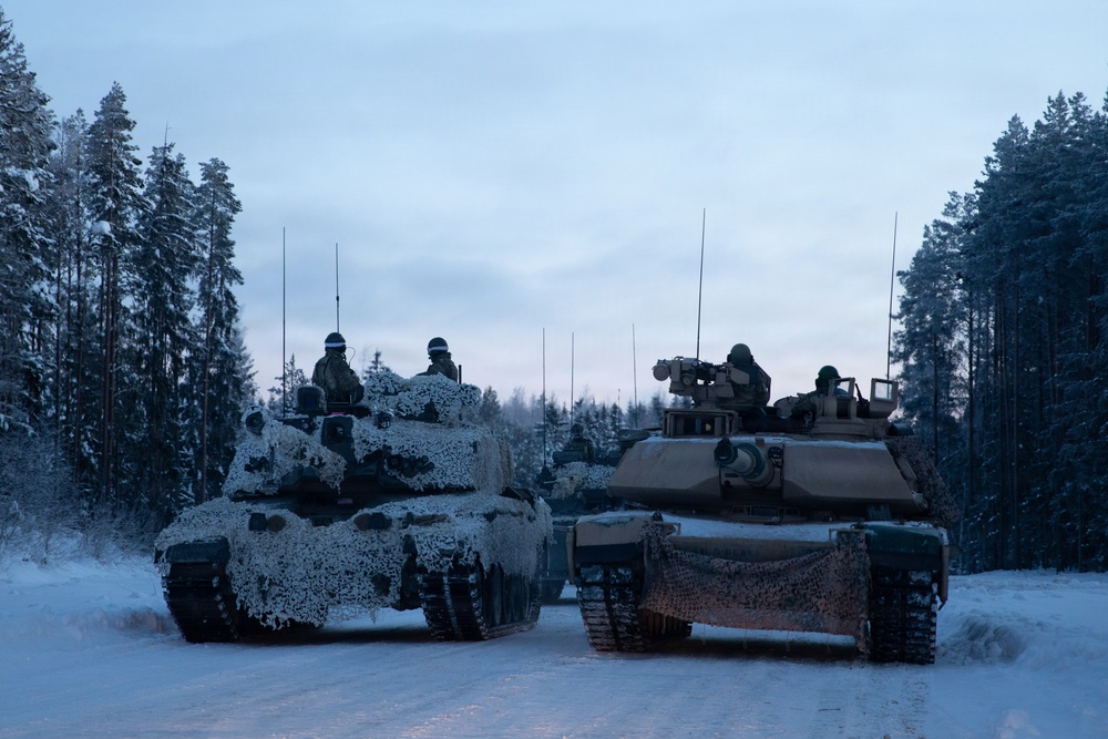 6-9 CAV Participates in NATO Winter Camp 2026