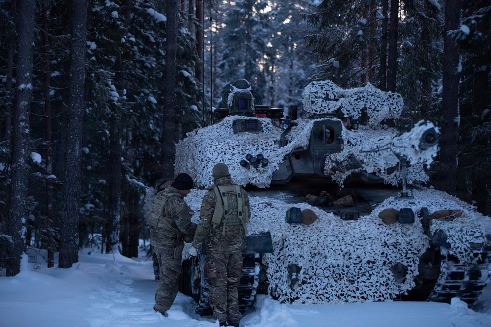 6-9 CAV Participates in NATO Winter Camp 2026